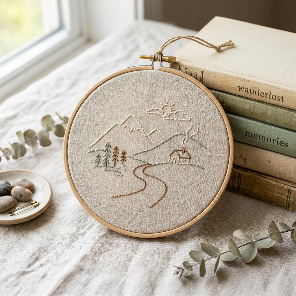 Travel Memory Embroidery